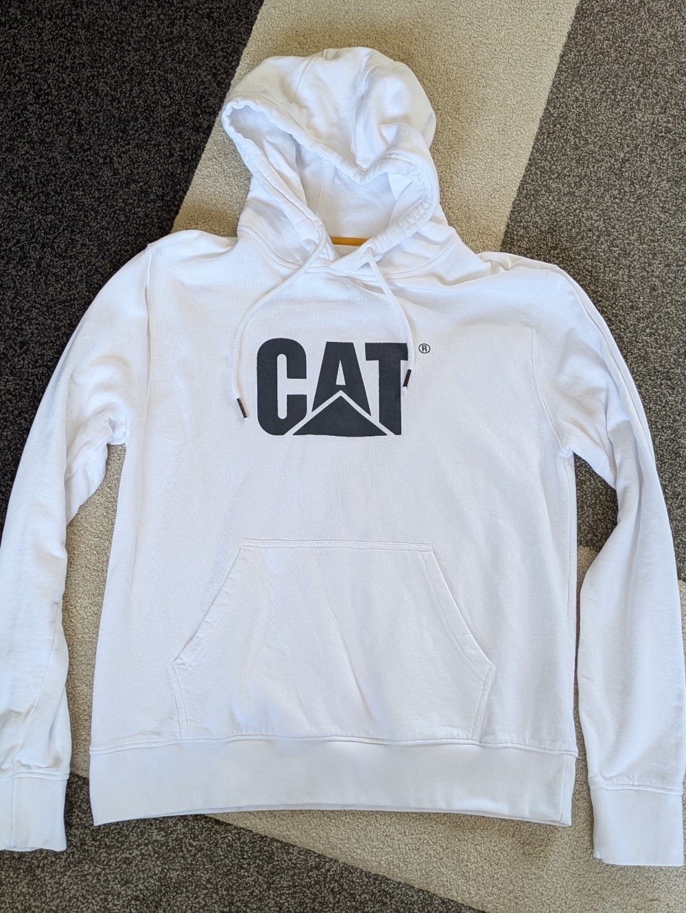 White and Black CAT Hoodie